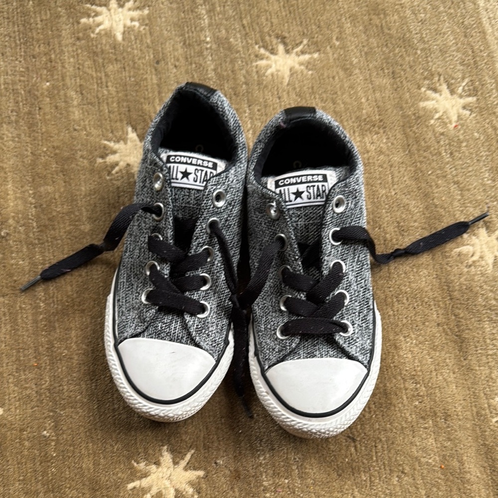 Converse Black and White Chuck Taylor Sneakers